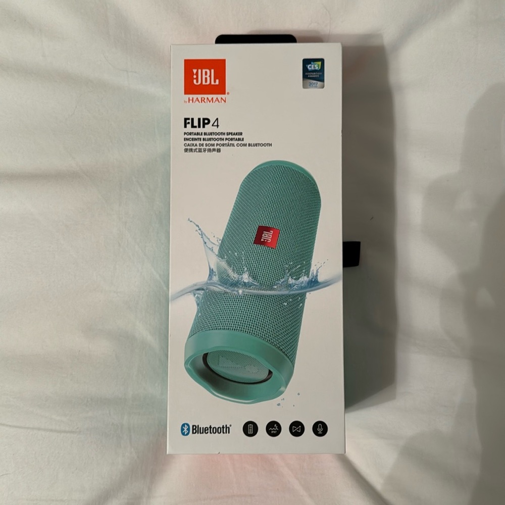 New JBL Flip 4 Portable Wireless Speaker